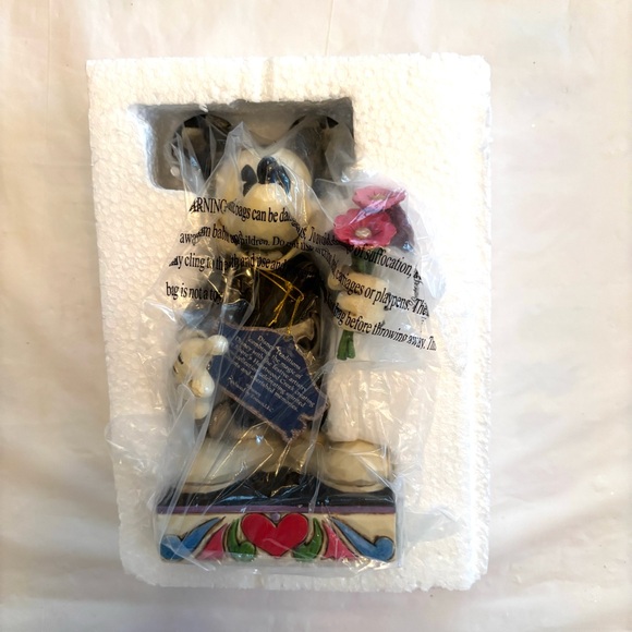 NWT Jim Shore Disney Traditions Mickey Mouse Figurine “ For My Gal” NEW IN BOX - Picture 3 of 16
